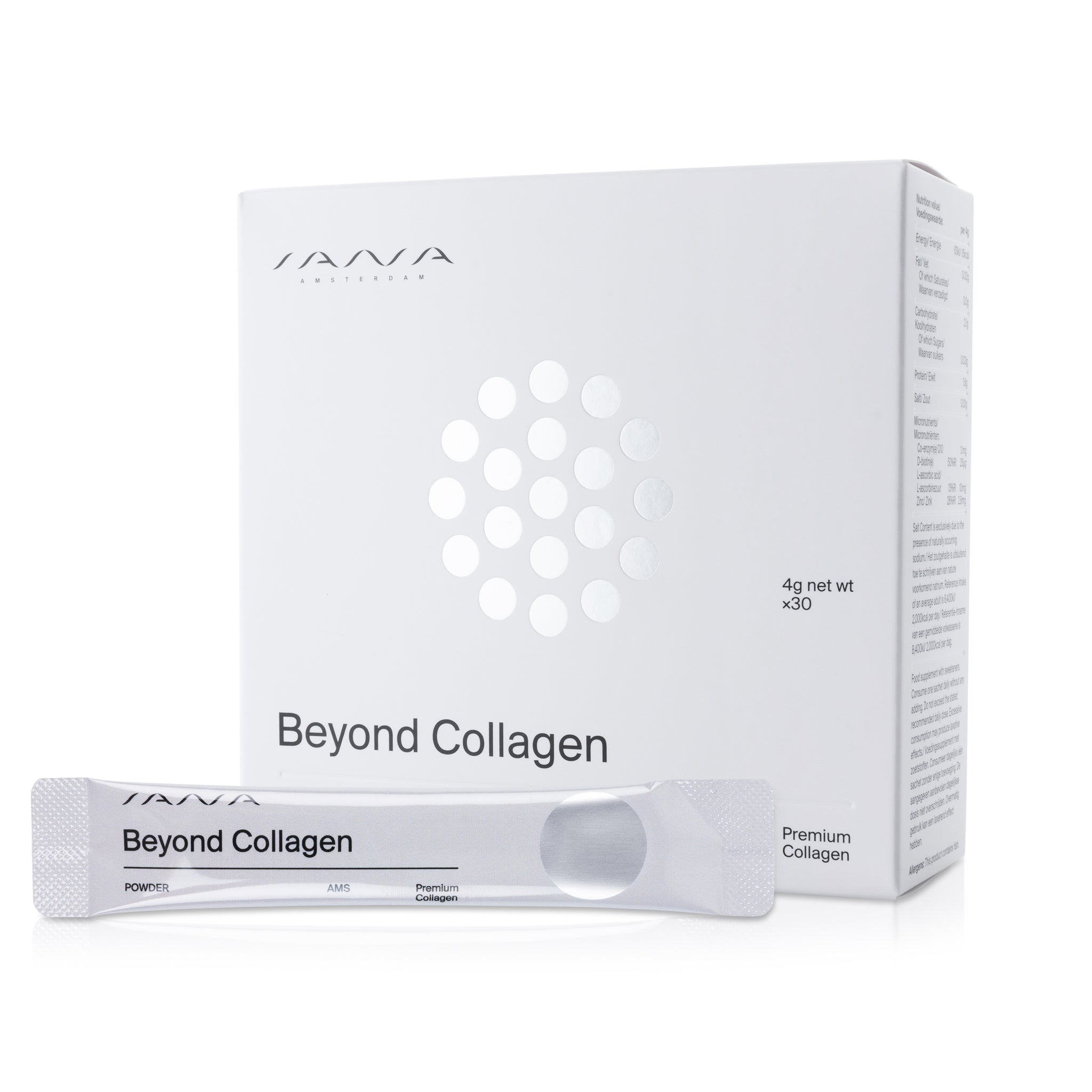 180x Beyond Collagen Powder Sachets (6 Maanden)